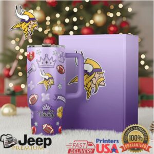 Minnesota Vikings Stainless Steel Tumbler