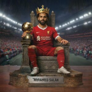 Mohamed Salah The Egyptian King Ornament Mohamed Salah The Egyptian King Ornament
