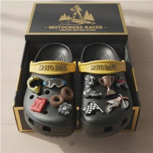 Motocross Racer Limited Edition Clogs