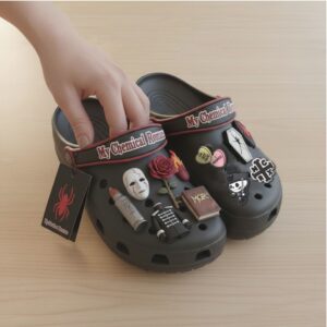 My Chemical Romance (MCR) Classic Clogs with Custom Charms