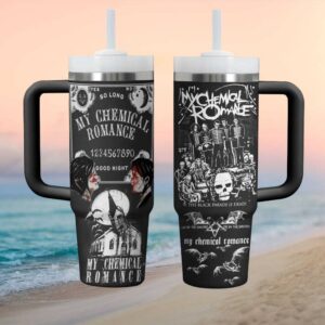 My Chemical Romance The Black Parade Emo Rock 40oz Tumbler