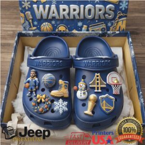 NBA Warriors Elevated Classic Clog
