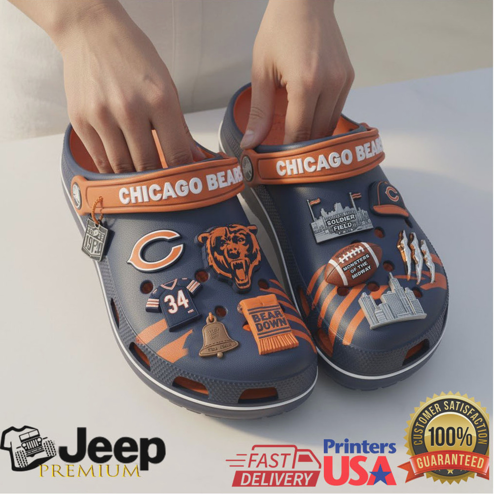 NFL Chicago Bears Classic Lined Clog NFL Chicago Bears Classic Lined Clog