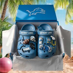 NFL Detroit Lions One Pride Classic Crocs