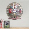 The ‘O’fficial Ohio State Game Day Acrylic Wall Clock The ‘O’fficial Ohio State Game Day Acrylic Wall Clock