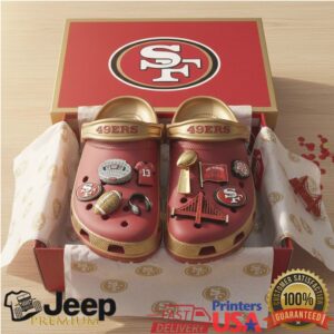 NFL san francisco 49ers classic clog