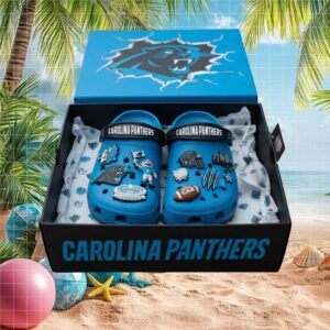 NFL x Crocs Carolina Panthers Fan Crocs