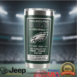 NFL® Philadelphia Eagles Slogan Stainless Tumbler