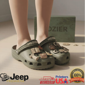 Nature Inspired Hozier Crocs with Jibbitz Charms