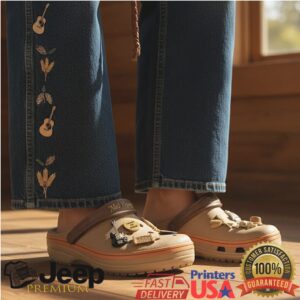 Neil Young x Crocs Classic Clog Heart of Gold Edition