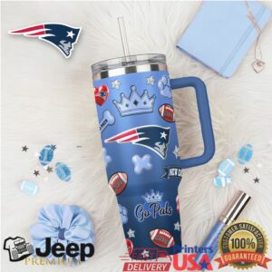 New England Patriots ColossusXL Travel Tumbler with Handle