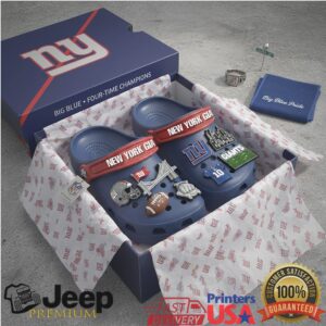 New York Giants 10 Pack Team Clog Charms