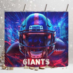 New York Giants Big Blue City Lights Tumbler