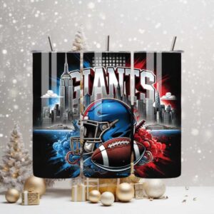 New York Giants City Skyline Tumbler
