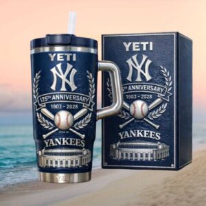 New York Yankees 125th Anniversary 1903 2028 Heritage Edition 40oz Tumbler