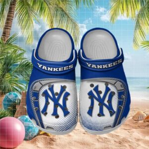 New York Yankees Custom Mlb Clog Navy Blue