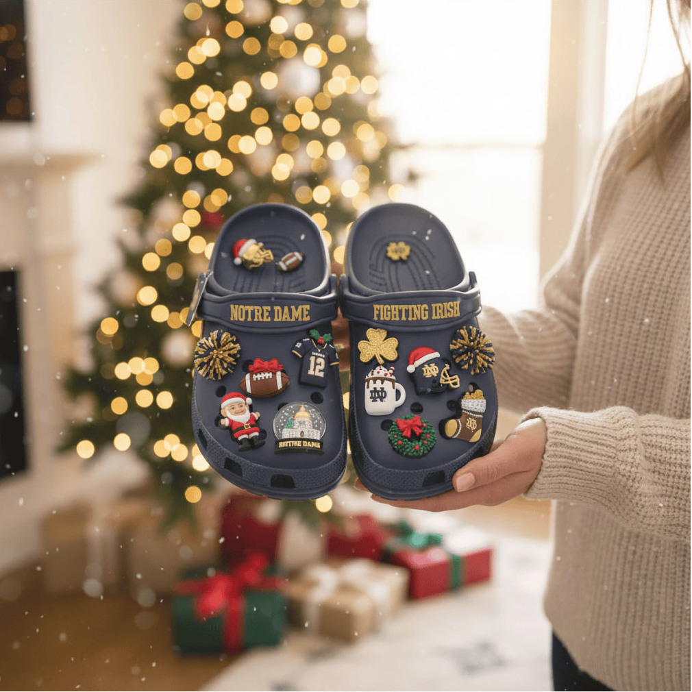 Notre Dame Fighting Irish Holiday Spirit Crocs Bundle Notre Dame Fighting Irish Holiday Spirit Crocs Bundle