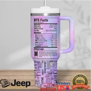 Official BTS Member Facts Stanley Quencher