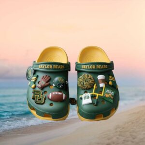 Official Baylor University Jibbitz Charms & Classic Clog Set