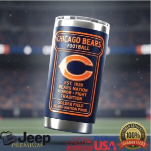 Official Chicago Bears Nation Insulated Tumbler