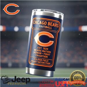 Official Chicago Bears Nation Insulated Tumbler