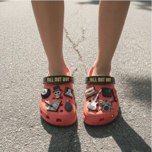 Official Fall Out Boy Band Merchandise Crocs