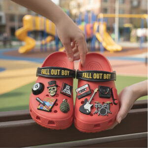 Official Fall Out Boy Band Merchandise Crocs