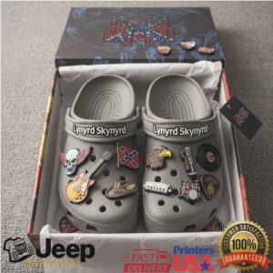Official Lynyrd Skynyrd x Crocs Classic Clog with Jibbitz Charms