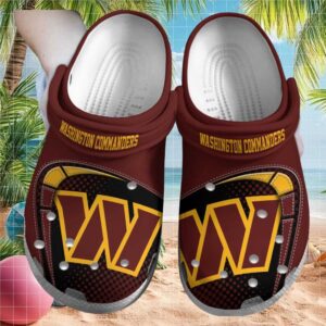 Official NFL Washington Commanders Classic Crocs