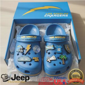 Official NFL x Crocs Los Angeles Chargers Classic Clog
