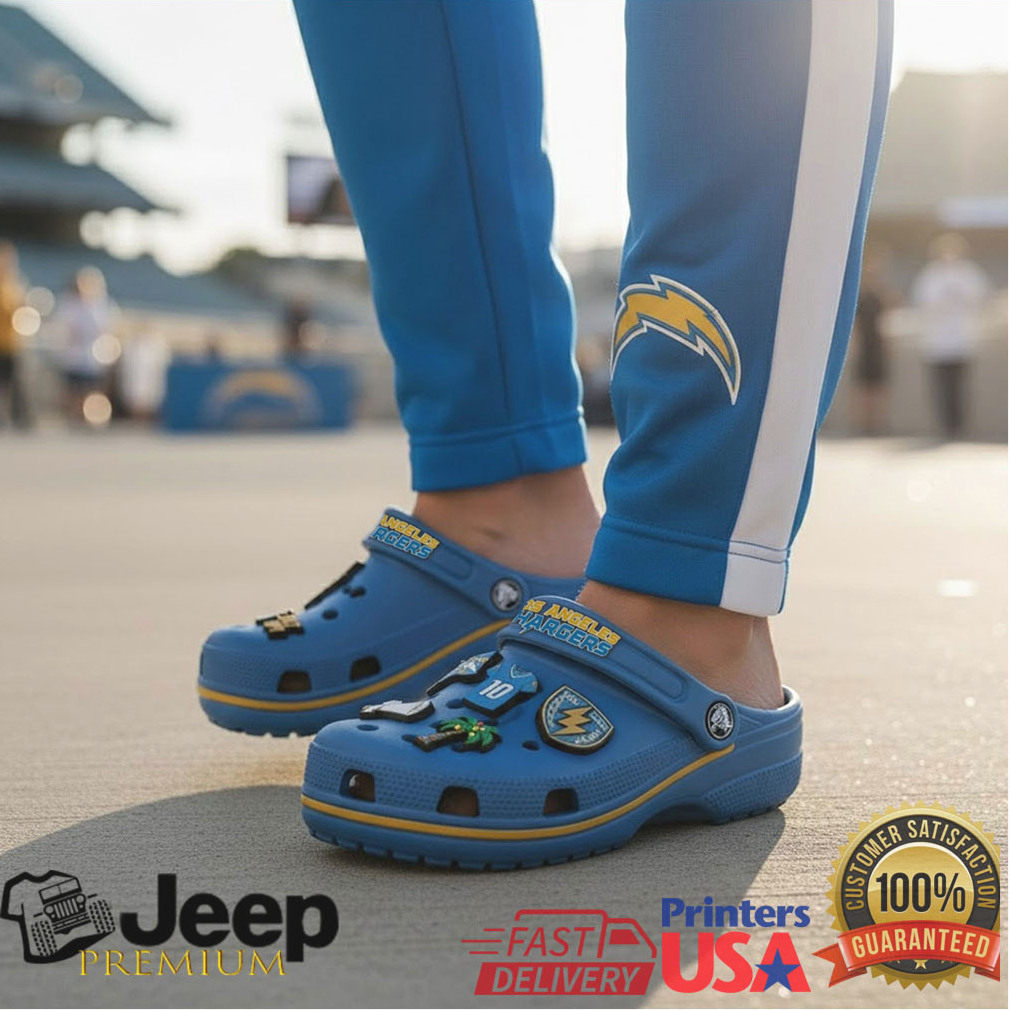 Official NFL x Crocs Los Angeles Chargers Classic Clog Official NFL x Crocs Los Angeles Chargers Classic Clog