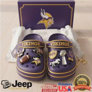 Official NFL x Crocs Minnesota Vikings Collection