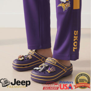 Official NFL x Crocs Minnesota Vikings Collection