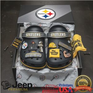 Official Pittsburgh Steelers Classic Clogs