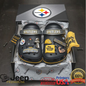 Official Pittsburgh Steelers Classic Clogs