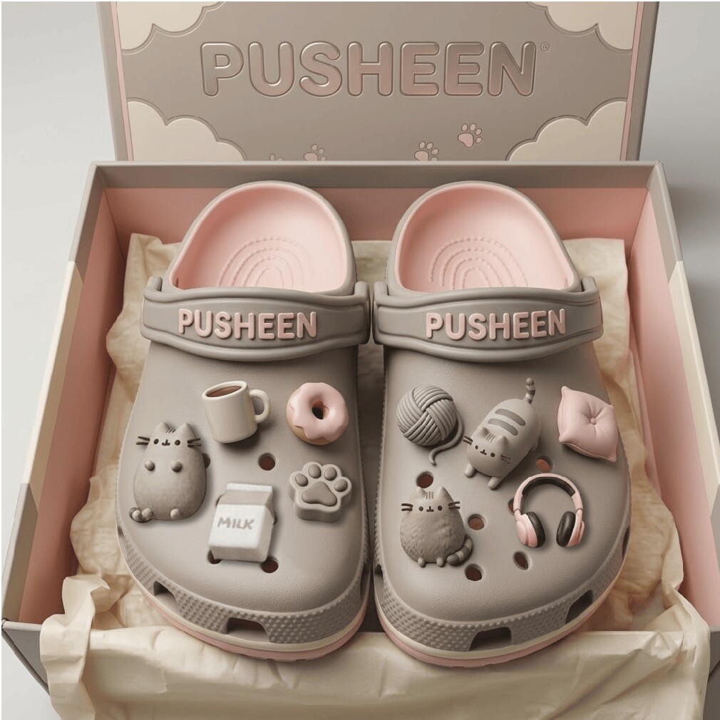 Official Pusheen x Classic Crocs Official Pusheen x Classic Crocs