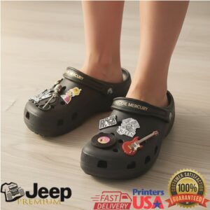 Official Queen Freddie Mercury Jibbitz Clogs