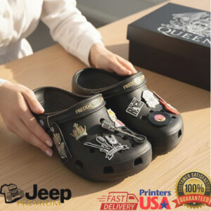 Official Queen Freddie Mercury Jibbitz Clogs
