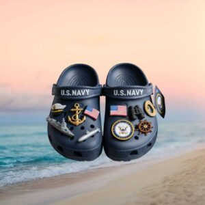 Official U.S. Navy Crocs with Jibbitz Official U.S. Navy Crocs with Jibbitz