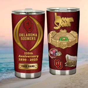 Oklahoma Sooners 135Th Anniversary Boomer Sooner Stadium Leather Style
