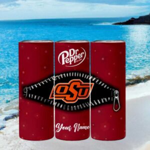 Oklahoma State Cowboys Osu Dr Pepper Big 12 Zipper Design