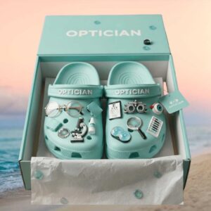 Optician Themed Custom Clogs