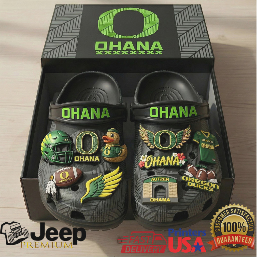 Oregon Ducks Ohana Spirit Clog Collection Oregon Ducks Ohana Spirit Clog Collection