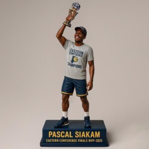 Pascal Siakam 2025 Eastern Conference Finals MVP Desktop Ornament