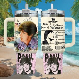 Paul McCartney 100% Passion Ingredients Vintage Fan Tumbler