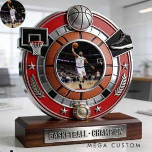 Personalized Basketball Award Desktop Ornaments