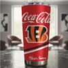Custom Cincinnati Bengals Snoopy Football Stained Glass Travel Tumbler Custom Cincinnati Bengals Snoopy Football Stained Glass Travel Tumbler