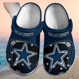 Personalized Dallas Cowboys Themed Crocs