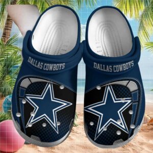 Personalized Dallas Cowboys Themed Crocs