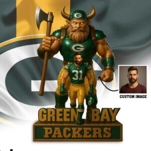Personalized Green Bay Packers Desktop Ornament